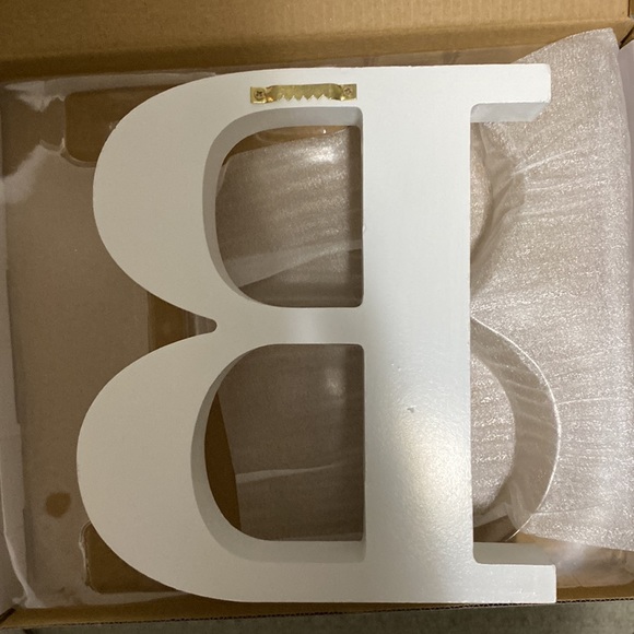 White letter B used once. Kept in box since. - Picture 3 of 3